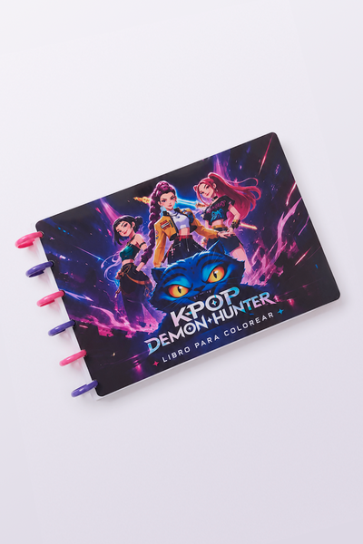 Cuaderno para colorear K-pop