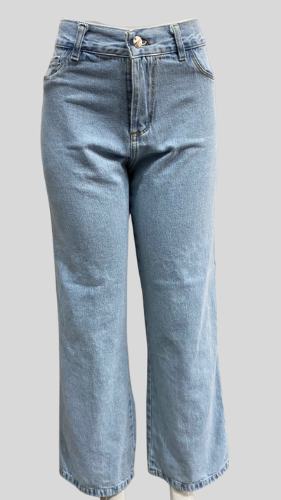 JEANS WIDE NEVADO RIGIDO