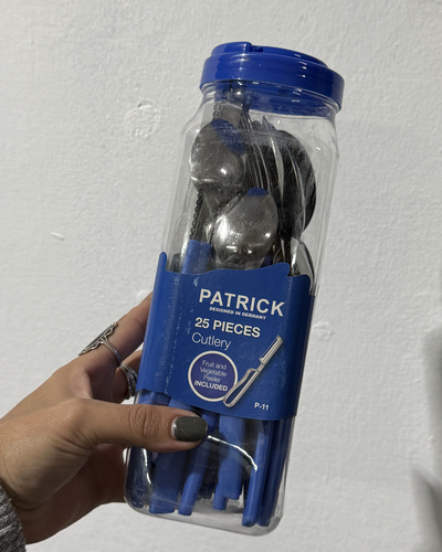 24 CUBIERTOS + PELA PAPAS