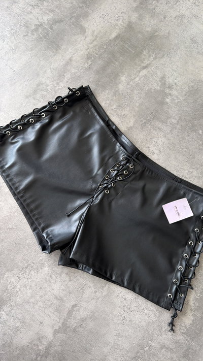 Short engomado tiro bajo 
