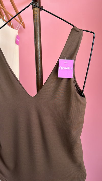 Body escote en V 