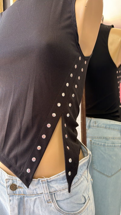 Musculosa morley con detalle 