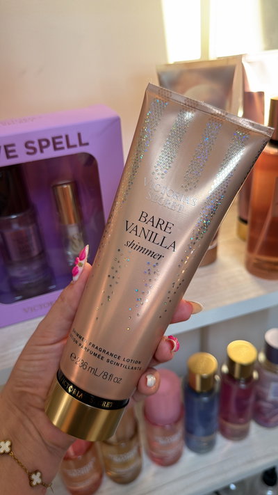 Lotion bare vanilla shimmer 