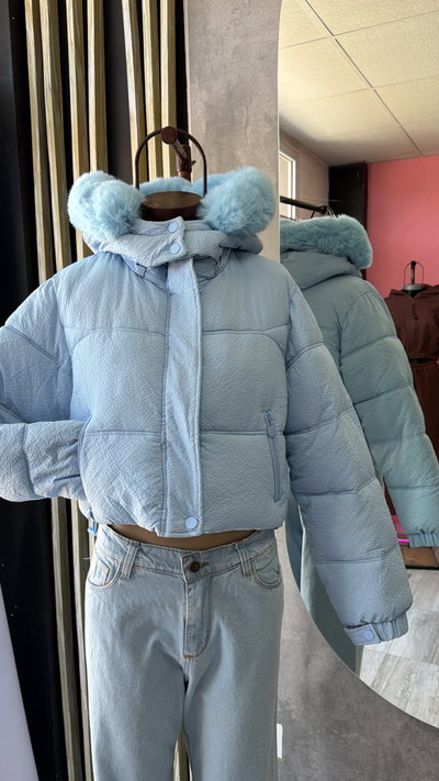 Puffer corta 