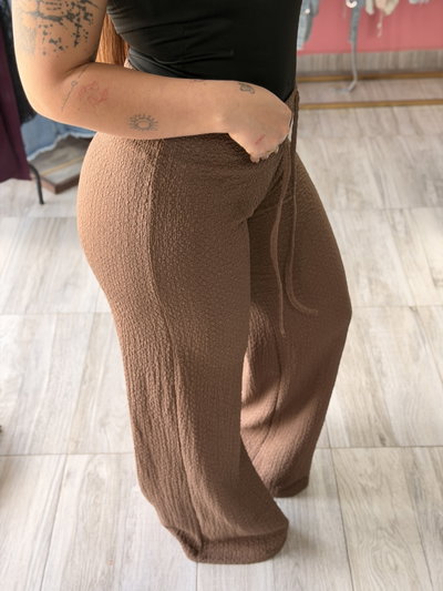 Pantalón waffle 