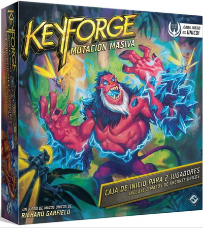 Keyforge: Mutacion Masiva - Caja de Inicio para 2 Jugadores (Español)