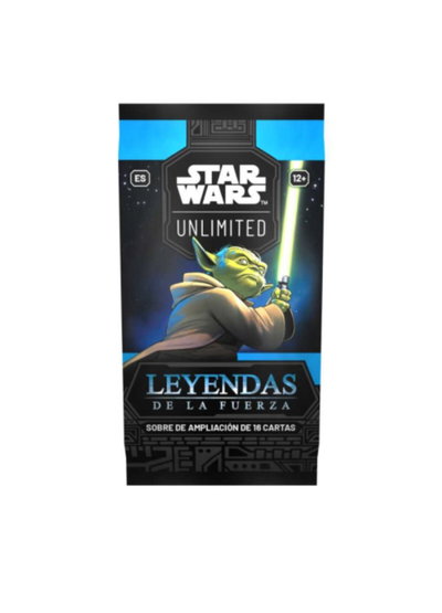 STAR WARS UNLIMITED - BOOSTER ESPAÑOL - LEYENDAS DE LA FUERZA