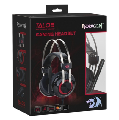 AURICULAR GAMER REDRAGON TALOS H601 - 7.1 Microfono Pc
