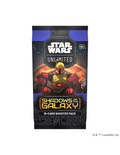 STAR WARS UNLIMITED - BOOSTER INGLES - SHADOWS OF THE GALAXY