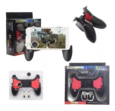 Joystick Con Gatillos 5 En 1 Para Celular Fortnite Freefire
