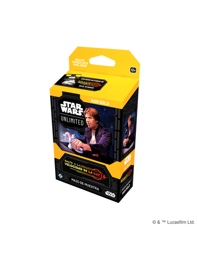 STAR WARS UNLIMITED- SALTO A LA VELOCIDAD DE LA LUZ- MAZO INICIAL HAN SOLO