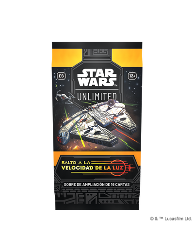 STAR WARS UNLIMITED - BOOSTER ESPAÑOL - SALTO A LA VELOCIDAD DE LA LUZ