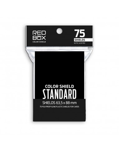 Folio Protector Color Shield Negro (63.5 x 88) - 75 unidades