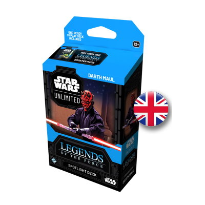 STAR WARS UNLIMITED- LEYENDAS DE LA FUERZA- MAZO INICIAL DARTH MAUL