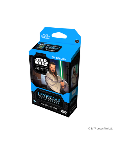 STAR WARS UNLIMITED- LEYENDAS DE LA FUERZA- MAZO INICIAL QUI-GON