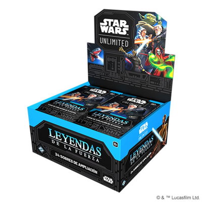 STAR WARS UNLIMITED - DISPLAY (24) ESPAÑOL - LEYENDAS DE LA FUERZA