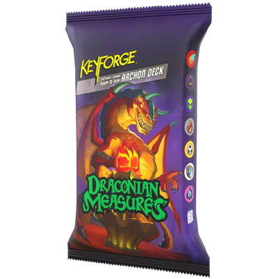 Keyforge: Draconic Measures - Mazo de Arconte (Ingles)