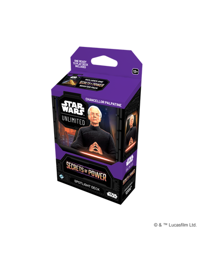 STAR WARS UNLIMITED- SECRETS OF POWER - MAZO INICIAL CANCILLER PALPATINE