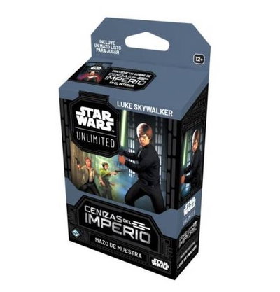 STAR WARS UNLIMITED- CENIZAS DEL IMPERIO - MAZO INICIAL LUKE SKYWALKER