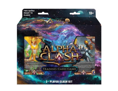 ALPHA CLASH - Caja de inicio para 2 jugadores - CLASH KIT 1 - Alpha vs Alpha Hunter