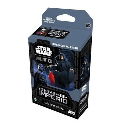 STAR WARS UNLIMITED- CENIZAS DEL IMPERIO - MAZO INICIAL EMPERADOR PALPATINE