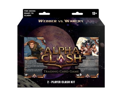 ALPHA CLASH - Caja de inicio para 2 jugadores - CLASH KIT 3 - Webber vs Warcry