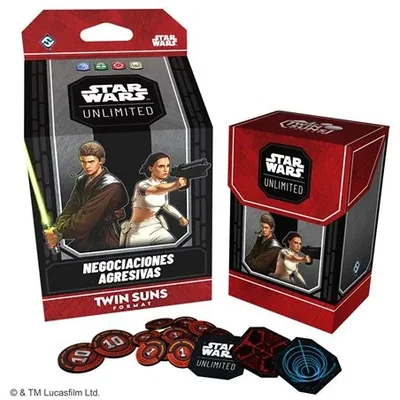Star Wars Unlimited: Mazo de Twin Suns (Negociaciones Agresivas)