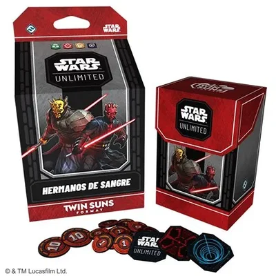 Star Wars Unlimited: Mazo de Twin Suns (Hermanos de Sangre)