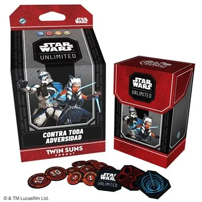 Star Wars Unlimited: Mazo de Twin Suns (Contra Toda Adversidad)