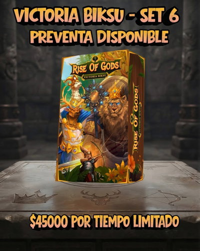 PREVENTA Rise of Gods - Booster Box SET 6
