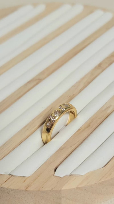 Anillo Lady Cristales