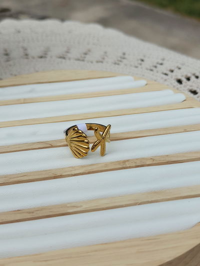 Anillo Estrella y Ostra