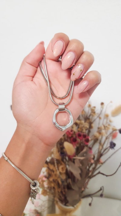 Collar Doble Circulo