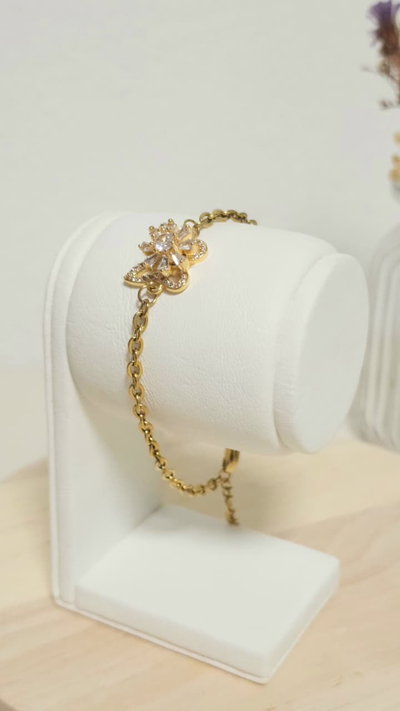 Pulsera Giratoria Mariposa
