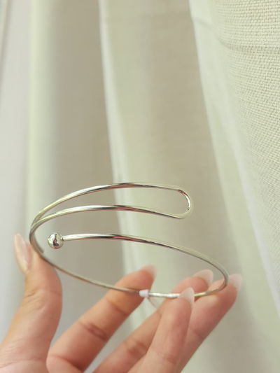 Pulsera Brazalete Gota Alargada