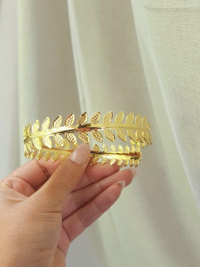 Pulsera Brazalete Laureles