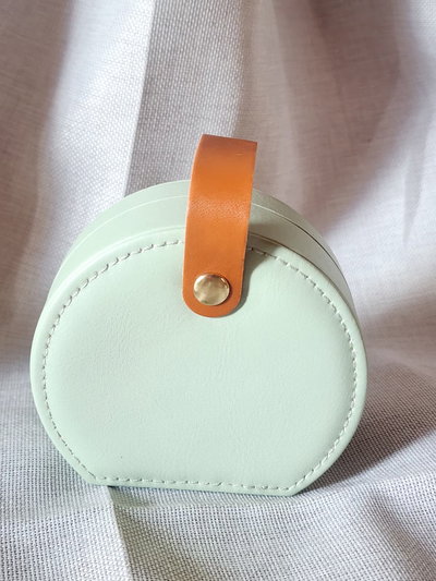 Joyero Redondo con Tiras