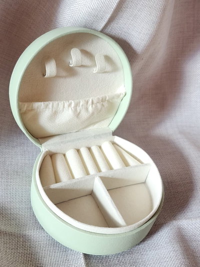 Joyero Redondo con Tiras