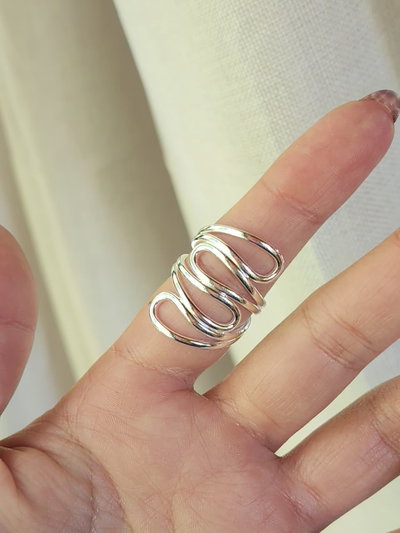 Anillo Gotas Caladas 5