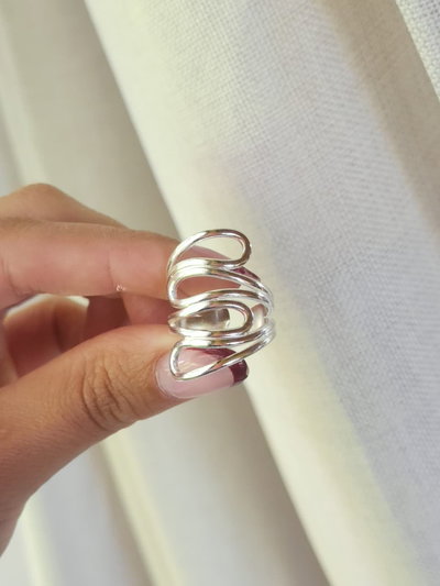 Anillo Gotas Caladas 5