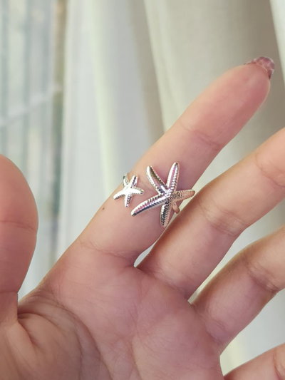 Anillo Estrellas de Mar