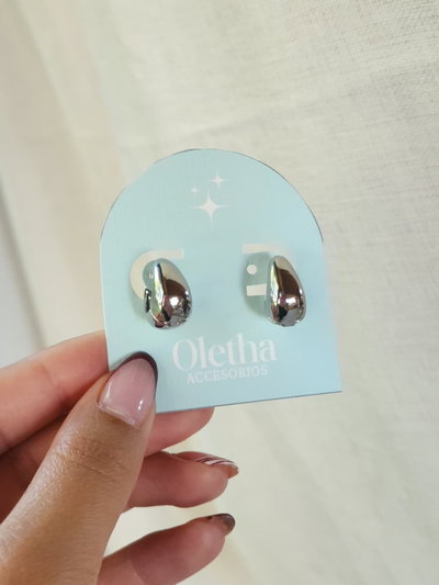 Argolla Tipo Gota Bombe