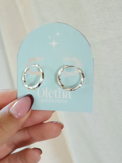 Argollas Torzada 1,4 CM