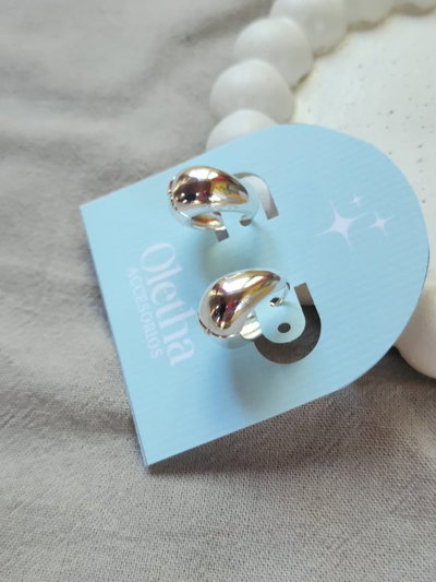 Argollas Bombe Tipo Gota