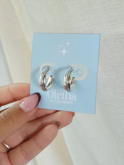 Argollas Carterita Labrada