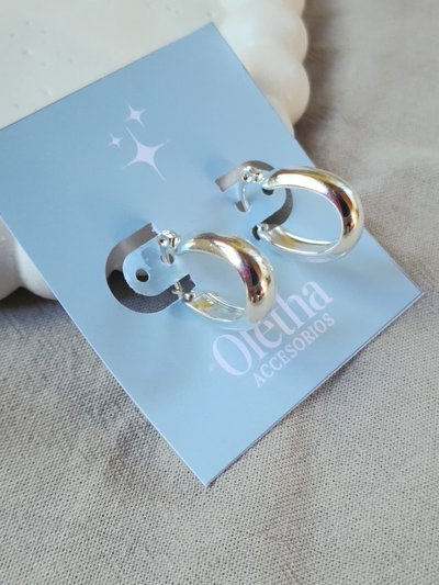 Argollas Ovaladas Cierre