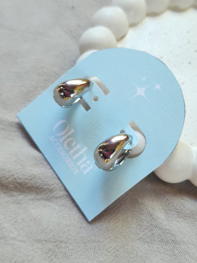 Argolla Tipo Gota Bombe