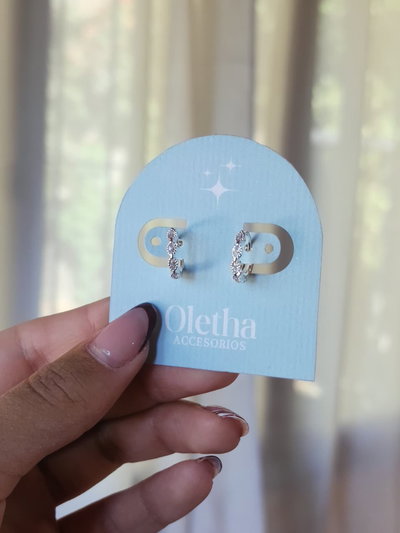 Argollas Oji Cristal