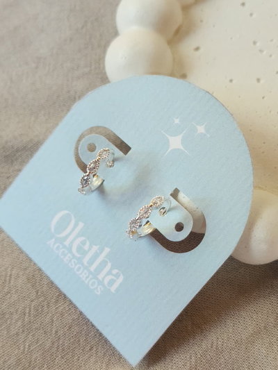 Argollas Oji Cristal