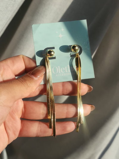 Aros Colgantes Tiras 